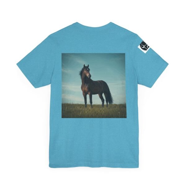 Adult ZooMates! Unisex Soft Jersey Tee - Animal Lover's T-Shirt with High-Spirited Horse Design - Image 24