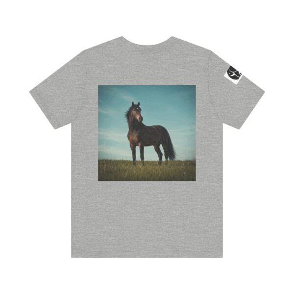 Adult ZooMates! Unisex Soft Jersey Tee - Animal Lover's T-Shirt with High-Spirited Horse Design - Image 18