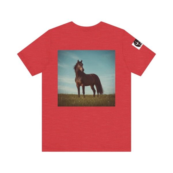 Adult ZooMates! Unisex Soft Jersey Tee - Animal Lover's T-Shirt with High-Spirited Horse Design - Image 38