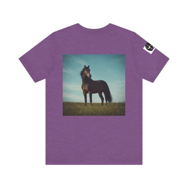 Adult ZooMates! Unisex Soft Jersey Tee - Animal Lover's T-Shirt with High-Spirited Horse Design - Image 26