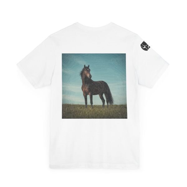 Adult ZooMates! Unisex Soft Jersey Tee - Animal Lover's T-Shirt with High-Spirited Horse Design - Image 8