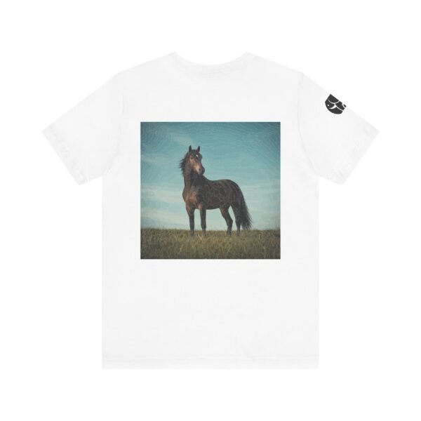 Adult ZooMates! Unisex Soft Jersey Tee - Animal Lover's T-Shirt with High-Spirited Horse Design - Image 5