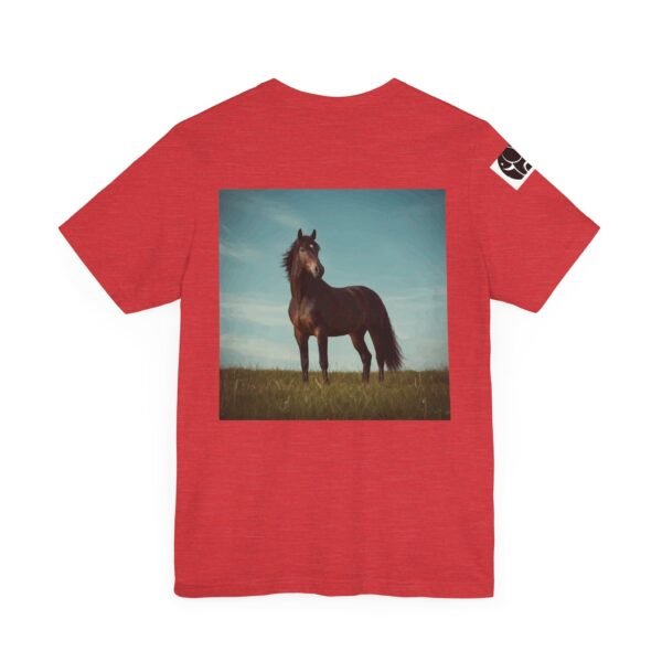 Adult ZooMates! Unisex Soft Jersey Tee - Animal Lover's T-Shirt with High-Spirited Horse Design - Image 40