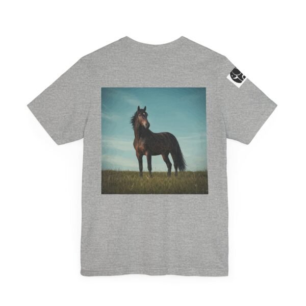 Adult ZooMates! Unisex Soft Jersey Tee - Animal Lover's T-Shirt with High-Spirited Horse Design - Image 20
