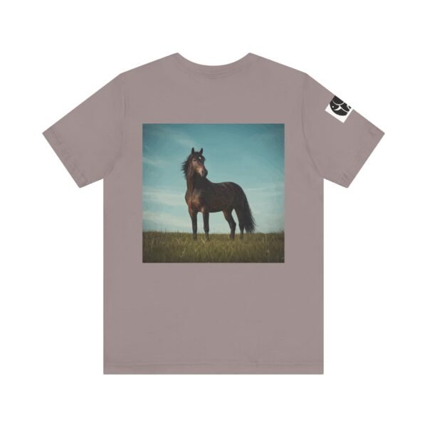 Adult ZooMates! Unisex Soft Jersey Tee - Animal Lover's T-Shirt with High-Spirited Horse Design - Image 14