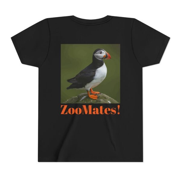 Youth Perfect Puffin Tee - 'ZooMates!' Fun, Cute Animal T-Shirt for Kids - Image 10