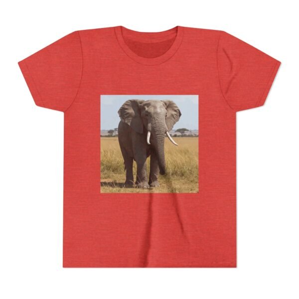 Youth CuteZooMates! Tee - Enormous Elephant Graphic T-Shirt for Kids - Image 41
