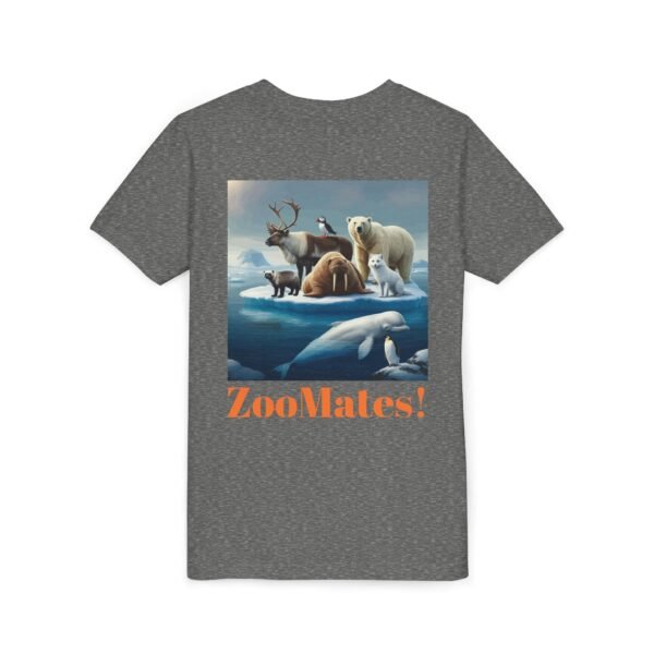 Youth Short Sleeve Tee-ZooMates! Design with Amazing Artic Animals. - Image 12