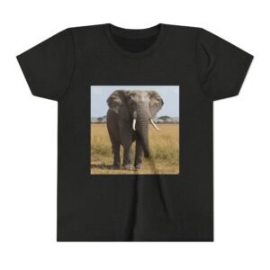Youth CuteZooMates! Tee - Enormous Elephant Graphic T-Shirt for Kids