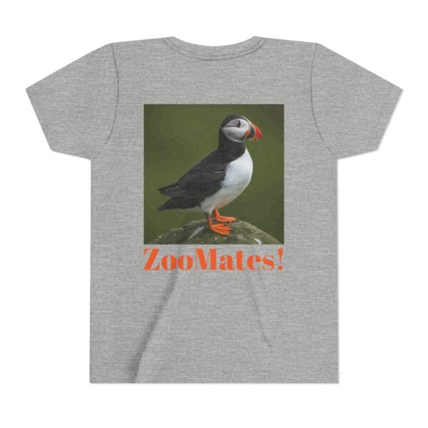 Youth Perfect Puffin Tee - 'ZooMates!' Fun, Cute Animal T-Shirt for Kids - Image 14
