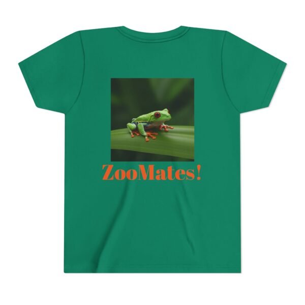 Youth Short Sleeve Tee with ZooMates! design and Tropical Tree Frog - Image 26