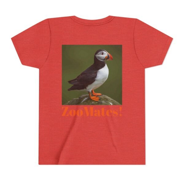 Youth Perfect Puffin Tee - 'ZooMates!' Fun, Cute Animal T-Shirt for Kids - Image 30