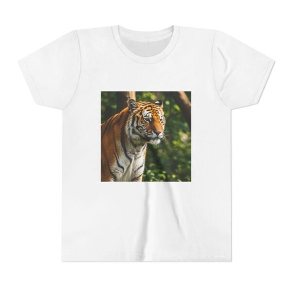 Youth Short Sleeve Tee with ZooMates! design and Tricky Tiger - Image 5