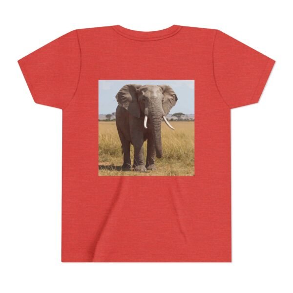 Youth CuteZooMates! Tee - Enormous Elephant Graphic T-Shirt for Kids - Image 42