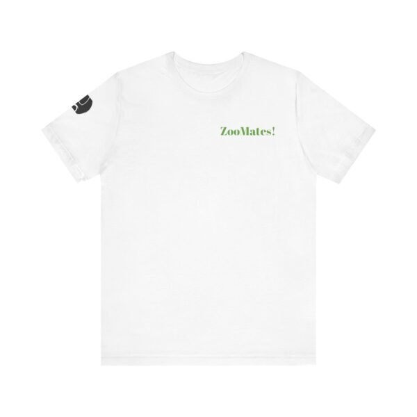 Adult Soft Unisex Tee With Happy Hippopotomus Theme - 'ZooMates!' Shirt - Image 13