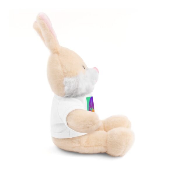 Cute ZooMates! Stuffed Animals with Tee-6 fun animals to choose from-Panda, Lion, Bunny, Bear, Jaguar, and Sheep. - Image 5