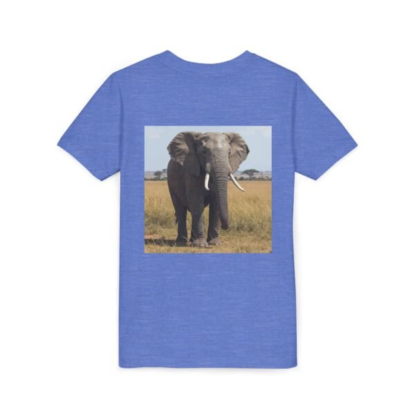 Youth CuteZooMates! Tee - Enormous Elephant Graphic T-Shirt for Kids - Image 28