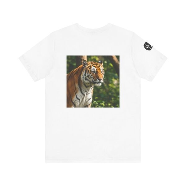 Adult Soft Unisex Tee With Terrific Tiger Theme - 'ZooMates!' Shirt - Image 6