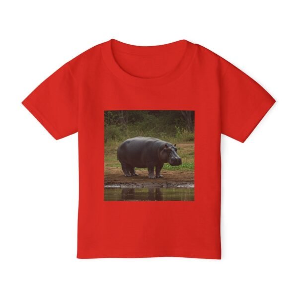 Toddler ZooMates! Adventure T-Shirt - Design with Happy Hippopotamus - Image 13