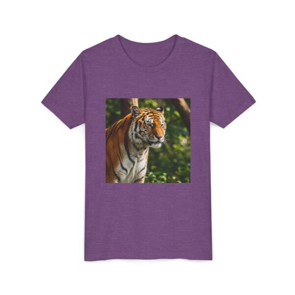 Youth Short Sleeve Tee with ZooMates! design and Tricky Tiger - Image 27