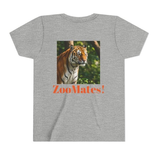 Youth Short Sleeve Tee with ZooMates! design and Tricky Tiger - Image 18