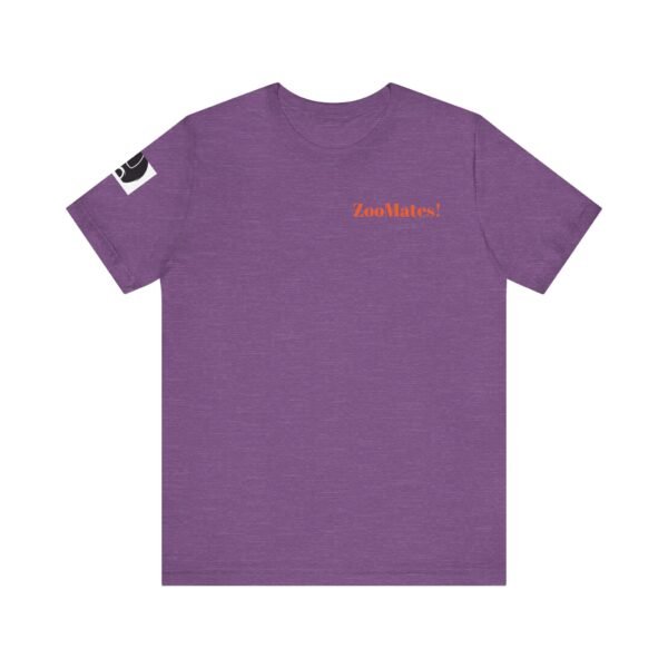 Adult Soft Unisex Tee With Terrific Tiger Theme - 'ZooMates!' Shirt - Image 13