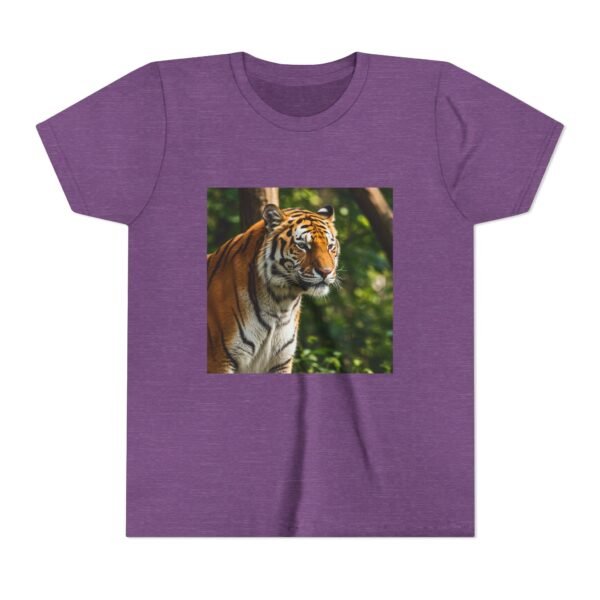 Youth Short Sleeve Tee with ZooMates! design and Tricky Tiger - Image 25