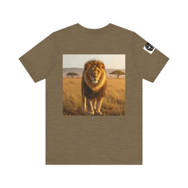 Adult ZooMates! Unisex Soft Jersey Tee - Large Lion Graphic T-Shirt for Animal Lovers - Image 14