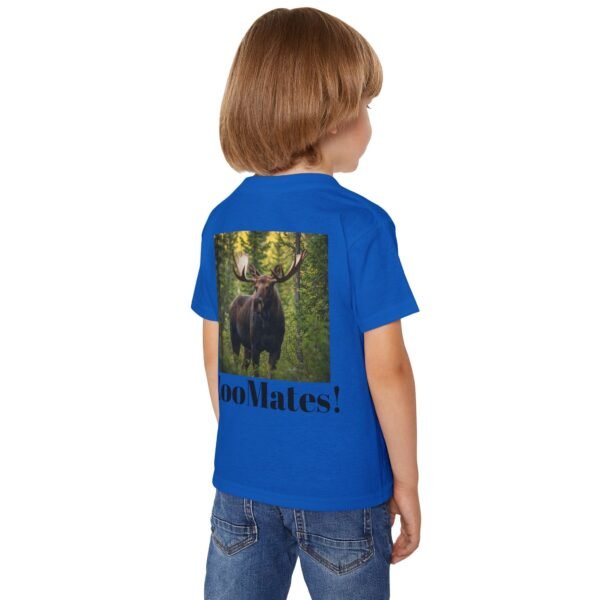 Toddler ZooMates! Woodland Adventure T-Shirt - Design with A Massive Moose - Image 4