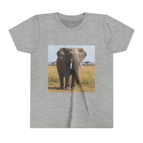 Youth CuteZooMates! Tee - Enormous Elephant Graphic T-Shirt for Kids - Image 21