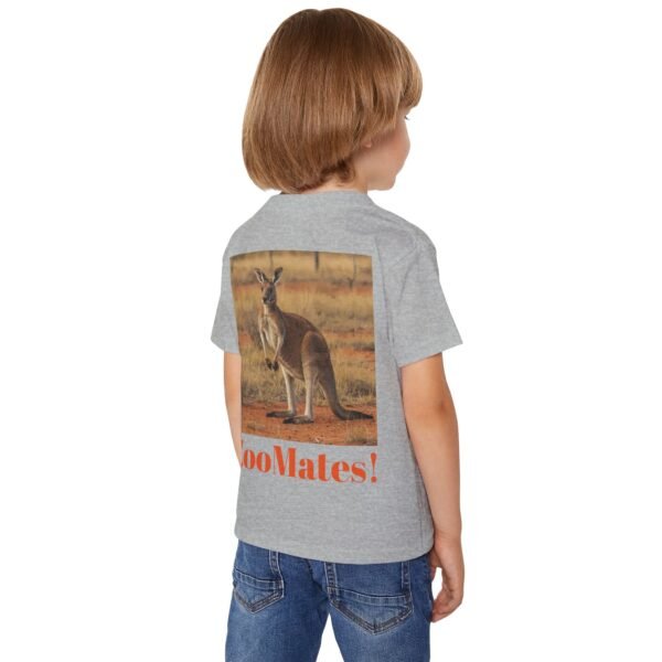 Toddler Cotton T-shirt - ZooMates! Design with A Kind Kangaroo - Image 12