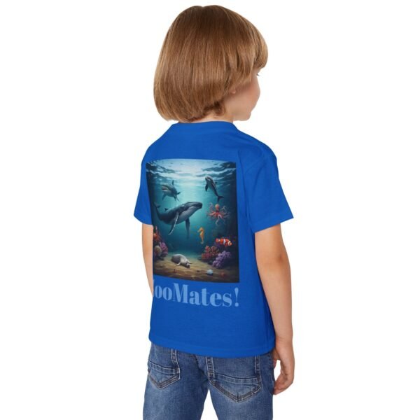 Toddler Zoomates! Underwater Adventure T-Shirt - Design with Open Ocean Animals - Image 4