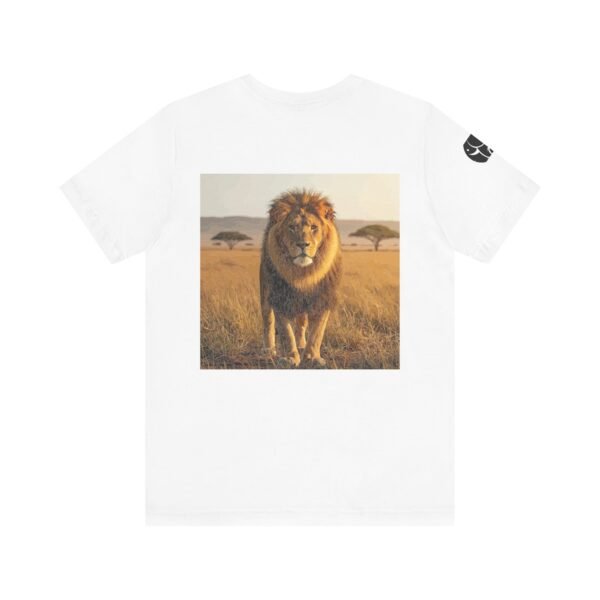 Adult ZooMates! Unisex Soft Jersey Tee - Large Lion Graphic T-Shirt for Animal Lovers - Image 6