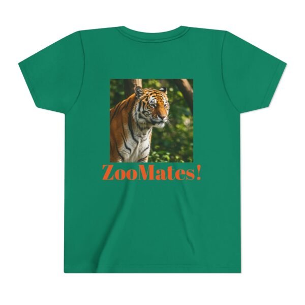Youth Short Sleeve Tee with ZooMates! design and Tricky Tiger - Image 10