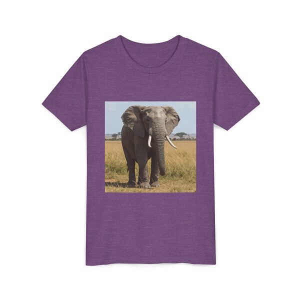 Youth CuteZooMates! Tee - Enormous Elephant Graphic T-Shirt for Kids - Image 31