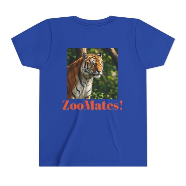 Youth Short Sleeve Tee with ZooMates! design and Tricky Tiger - Image 22