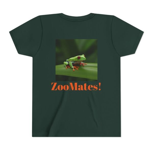 Youth Short Sleeve Tee with ZooMates! design and Tropical Tree Frog - Image 18