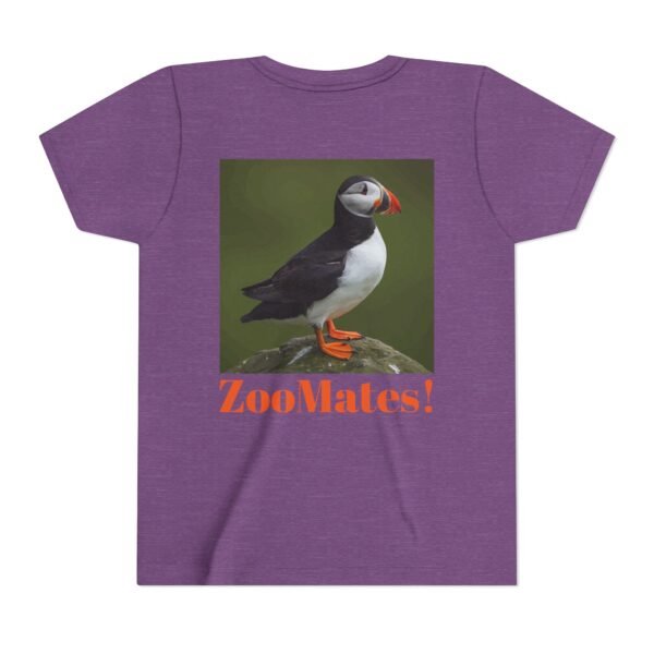 Youth Perfect Puffin Tee - 'ZooMates!' Fun, Cute Animal T-Shirt for Kids - Image 22
