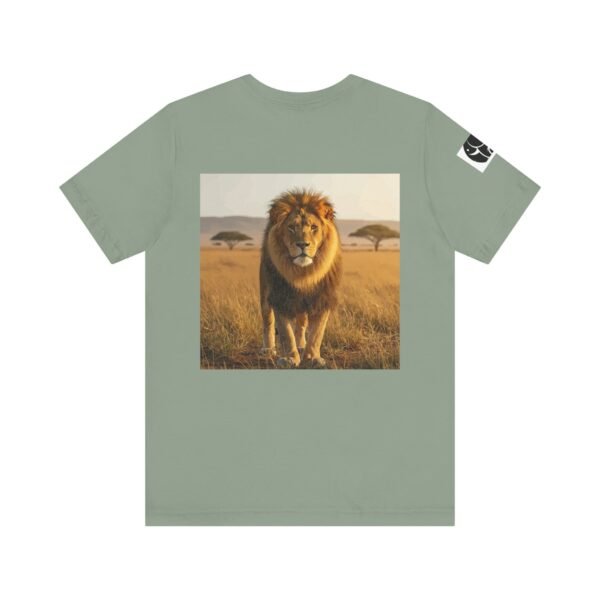Adult ZooMates! Unisex Soft Jersey Tee - Large Lion Graphic T-Shirt for Animal Lovers - Image 18