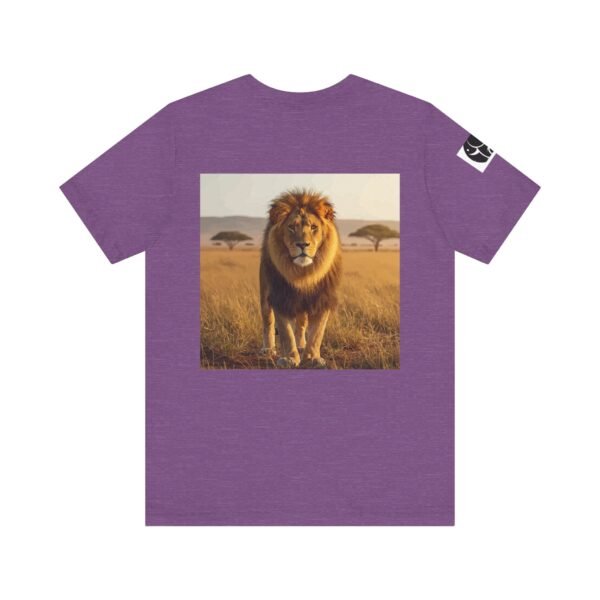 Adult ZooMates! Unisex Soft Jersey Tee - Large Lion Graphic T-Shirt for Animal Lovers - Image 30