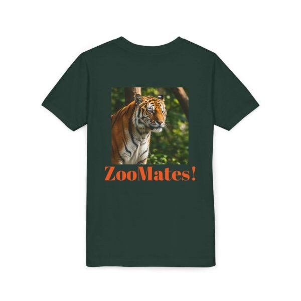 Youth Short Sleeve Tee with ZooMates! design and Tricky Tiger - Image 16