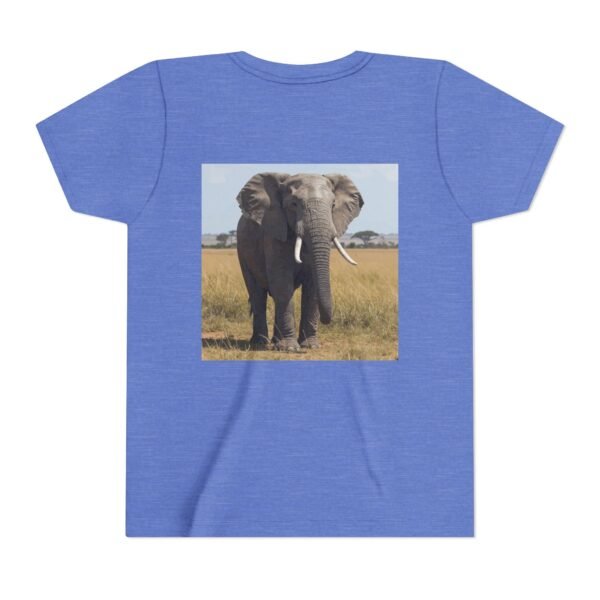 Youth CuteZooMates! Tee - Enormous Elephant Graphic T-Shirt for Kids - Image 26