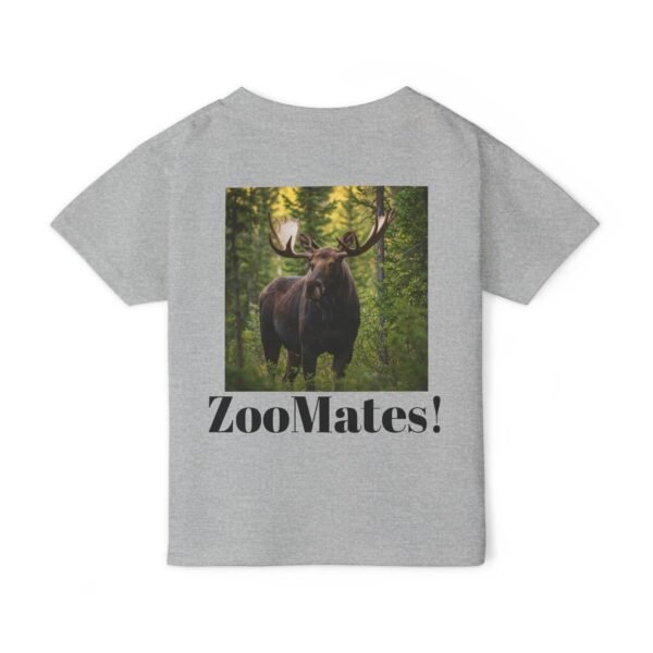 Toddler ZooMates! Woodland Adventure T-Shirt - Design with A Massive Moose - Image 10