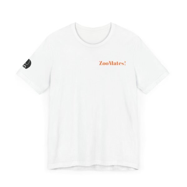 Adult Unisex Jersey Short Sleeve Tee with Cute ZooMates! Design Logo - Image 8