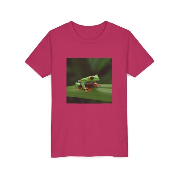 Youth Short Sleeve Tee with ZooMates! design and Tropical Tree Frog - Image 35