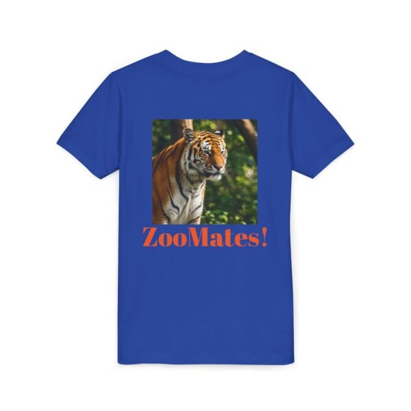 Youth Short Sleeve Tee with ZooMates! design and Tricky Tiger - Image 24