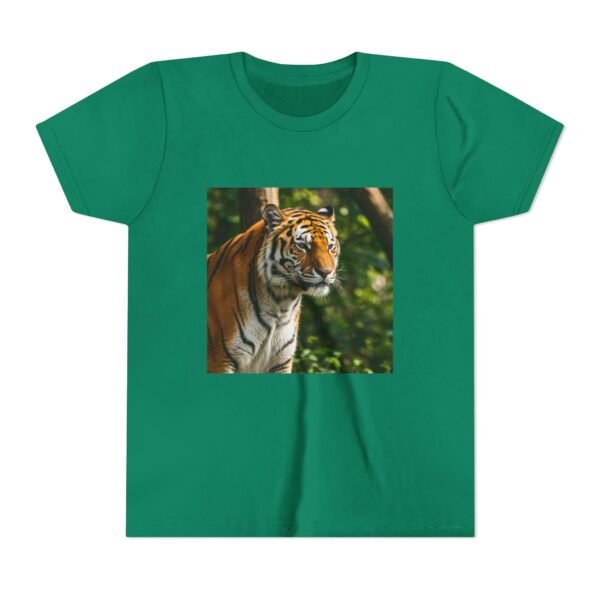 Youth Short Sleeve Tee with ZooMates! design and Tricky Tiger - Image 9