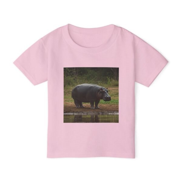Toddler ZooMates! Adventure T-Shirt - Design with Happy Hippopotamus - Image 17