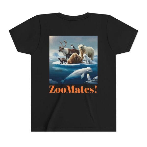 Youth Short Sleeve Tee-ZooMates! Design with Amazing Artic Animals. - Image 14