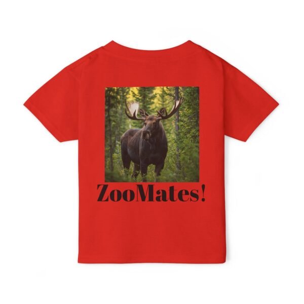 Toddler ZooMates! Woodland Adventure T-Shirt - Design with A Massive Moose - Image 14